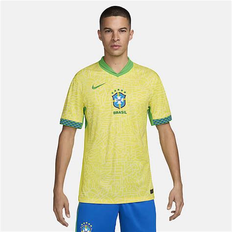 Brazilië thuistenue en voetbalshirts 2024 (4) 